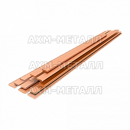 Полоса медная М1т 14х120 мм