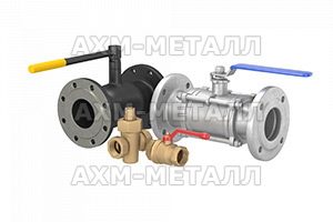 Кран шаровой из нержавеющей стали приварной короткий AISI316 Ду20 Ру63, STL