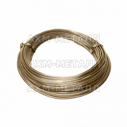 Проволока бронзовая БрКМц3-1 0.7 мм ГОСТ 5222-72