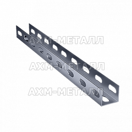 Швеллер перфорированный 09Г2 120х60х4 мм