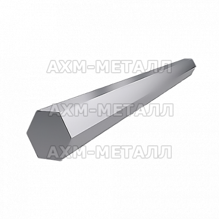 Шестигранник стальной 08кп 103 мм